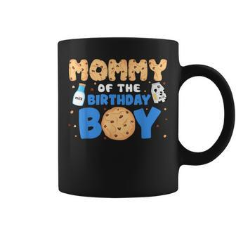 Mommy Of The Birthday Boy Milk And Cookies 1St Birthday Coffee Mug - Monsterry