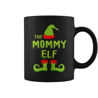The Mommy Elf Matching Group Christmas Costume Coffee Mug - Seseable