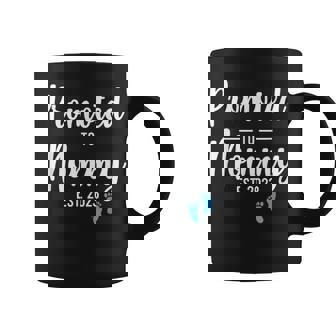 Mommy Est 2023 Promoted To Mommy 2023 Coffee Mug - Thegiftio