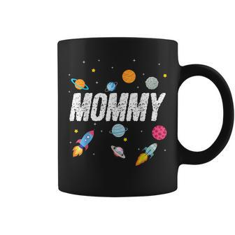 Mommy Outer Space Birthday Party Family Boys Girls Coffee Mug | Mazezy