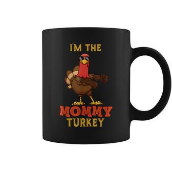 Mommy Turkey Matching Family Group Thanksgiving Coffee Mug - Monsterry