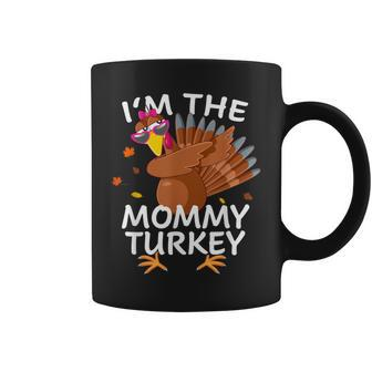 Mommy Turkey Matching Outfit Thanksgiving Pajamas Family Coffee Mug - Thegiftio UK