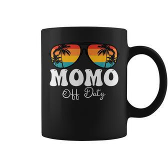 Momo Women Off Duty Sunglasses Grandma Hello Summer Sunset Coffee Mug | Mazezy