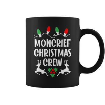 Moncrief Name Gift Christmas Crew Moncrief Coffee Mug - Seseable