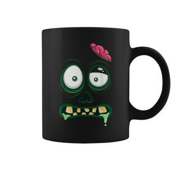 Monster Face Halloween Matching Costume Zombie Kid Coffee Mug - Seseable