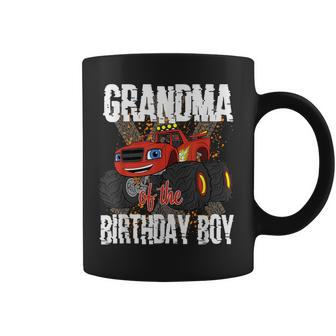 Monster Truck Family Matching Party Grandma Of The Birthday Coffee Mug | Mazezy