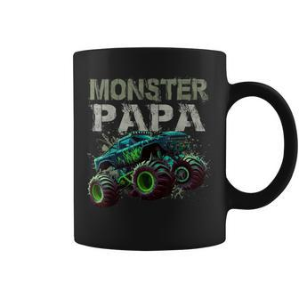 Monster Truck Papa Family Matching Monster Truck Lovers Coffee Mug - Monsterry UK