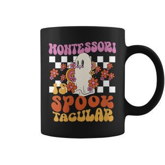 Montessori Is Spook Tacular Halloween Montessori Teacher Coffee Mug | Mazezy