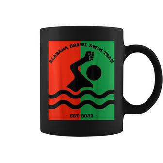 Montgomery Alabama Brawl Swim Team Graphic Top Coffee Mug | Mazezy