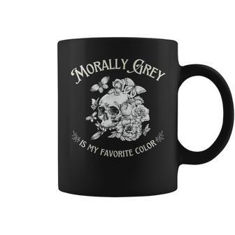 Morally Grey Is My Favorite Color Coffee Mug - Seseable