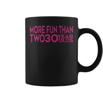 More Fun Than Two 30 Year Olds Womans 60Th Birthday Coffee Mug - Thegiftio UK