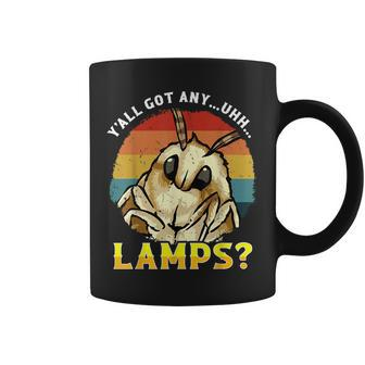 Moth Lamp Yall Got Any Uhh Lamps Moth Saying Meme Coffee Mug - Monsterry UK