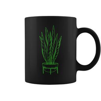 Mother In Law Tongue House Plant Snake Plants Coffee Mug | Mazezy UK