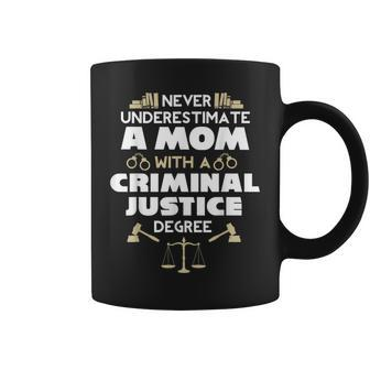Mother's Day Never Underestimate A Mom Coffee Mug - Seseable