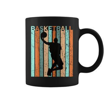 Motivational Basketball Retro Distressed Vintage Birthday Coffee Mug | Mazezy