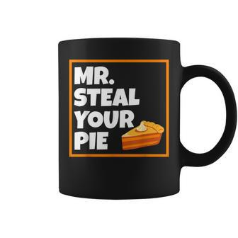 Mr Steal Your Pie Boys Thanksgiving Pie Coffee Mug - Thegiftio UK