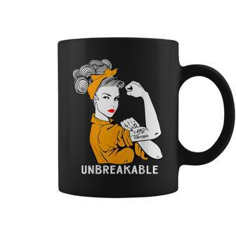 Ms Warrior Unbreakable Multiple Sclerosis Awareness Coffee Mug | Mazezy