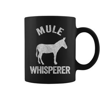Mule Whisperer Mule Lover Funny Mule Quote Coffee Mug - Thegiftio UK