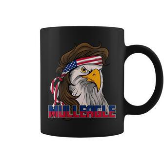 Mulleagle Eagle With A Mullet - Funny Redneck Mullet Pride Coffee Mug | Mazezy