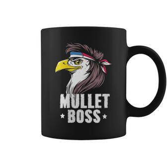 Mullet Boss - Mullet Pride Funny Redneck Mullet Coffee Mug | Mazezy