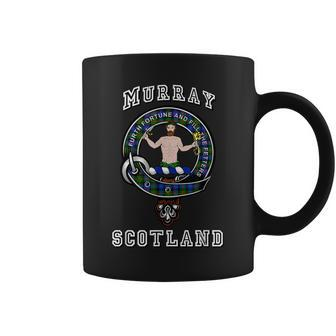 Murray Atholl Tartan Clan Badge Athletic Style Murray Funny Gifts Coffee Mug | Mazezy