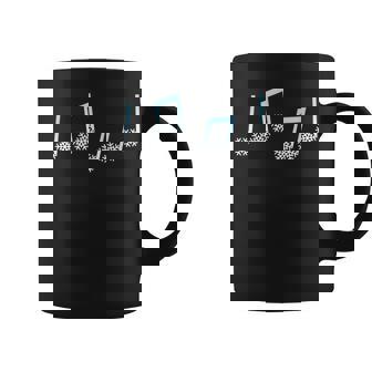 Music Note Snowflake Winter Music Teacher Christmas Costume Coffee Mug - Seseable