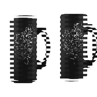 Musical Heart Singer Composer Musician Songwriter Music Coffee Mug | Seseable UK