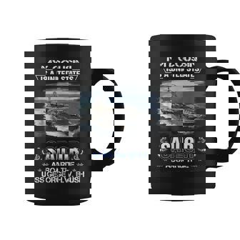 My Cousin Is A Sailor Aboard Uss George HW Bush Cvn 77 Coffee Mug - Thegiftio