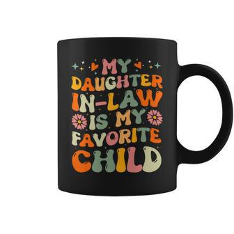 My Daughter Inlaw Is My Favorite Child Mother Inlaw Day Coffee Mug | Mazezy