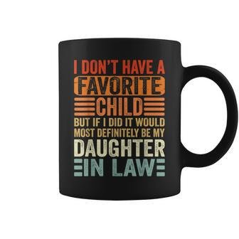 My Favorite Child - Most Definitely My Daughter-In-Law Funny Coffee Mug - Seseable
