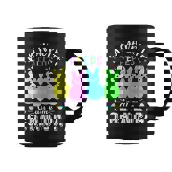 My Favorite Peeps Call Me Grandpa Cute Easter Basket Coffee Mug | Mazezy