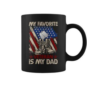 My Favorite Veteran Is My Dad Father Veterans Day 1 Coffee Mug - Monsterry UK