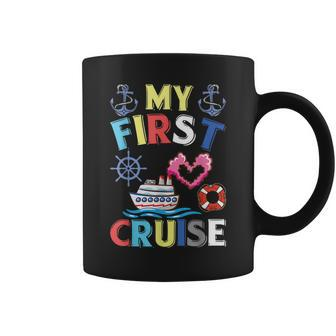 My First Cruise Men Women Girls And Boys Funny Cruise Trip Coffee Mug - Seseable