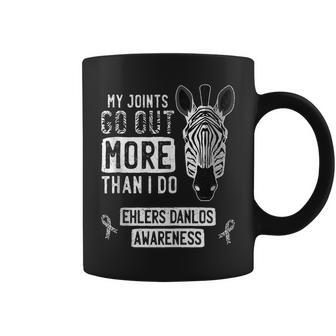 My Joints Go Out Ehlersdanlos Syndrome Eds Awareness Zebra Gift For Women Coffee Mug - Thegiftio UK