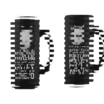 My Mew Years Resolution Is To Pet More Cats Funny T Coffee Mug - Thegiftio