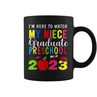 My Niece Graduated Preschool Class Of 2023 Graduation Coffee Mug | Mazezy