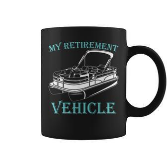 My Retirement Vehicle Pontoon Coffee Mug - Seseable