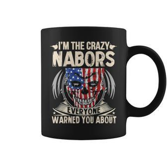 Nabors Name Gift Im The Crazy Nabors Coffee Mug - Seseable