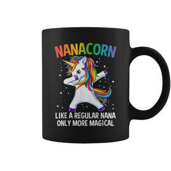 Nanacorn Dabbing Unicorn Nana Funny Grandma Gift For Women Coffee Mug - Thegiftio UK