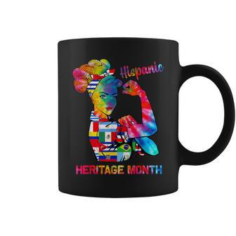 National Hispanic Heritage Month Latina Messy Bun Coffee Mug - Seseable