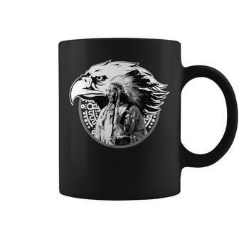 Native American Chief Eagle Native American Lovers Coffee Mug | Mazezy