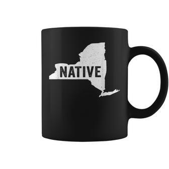 Native New Yorker Patriotic American Born Usa New York Love Coffee Mug | Mazezy