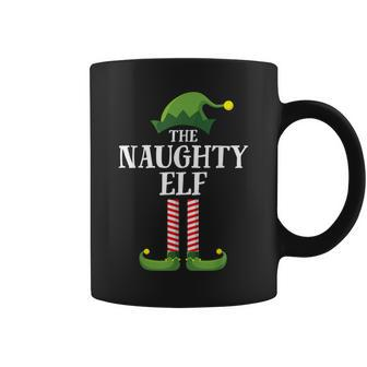 Naughty Elf Matching Family Group Christmas Party Coffee Mug - Seseable
