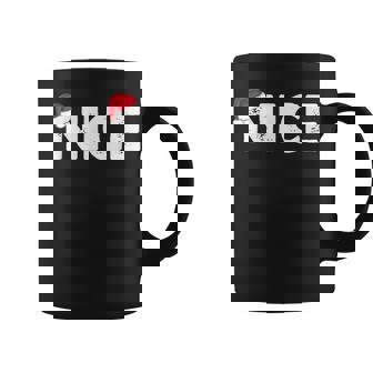 Naughty Or Nice Matching Christmas Coffee Mug - Seseable