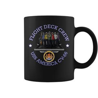 Navy Uss America Cvn66 Flight Deck Crew Coffee Mug - Thegiftio UK