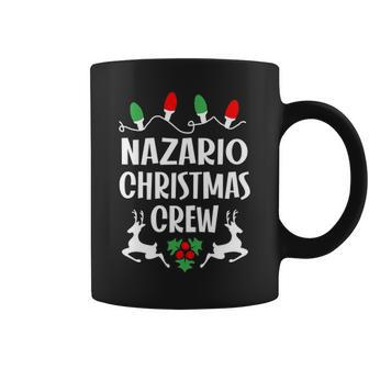 Nazario Name Gift Christmas Crew Nazario Coffee Mug - Seseable
