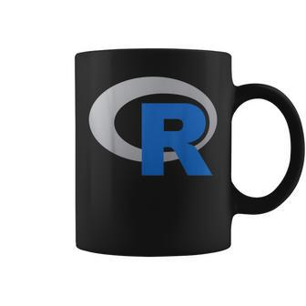 Nerdy R Computer Programmer Statics Data Analysis Teacher Coffee Mug | Mazezy