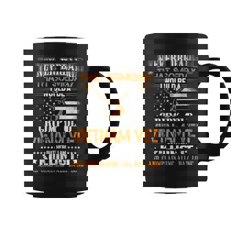 Never Dreamed Someday I Would Grumpy Old Vietnam Veteran Veteran Funny Gifts Coffee Mug | Mazezy