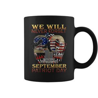 Never Forget Day Memorial 20Th Anniversary 911 Patriotic Coffee Mug | Mazezy
