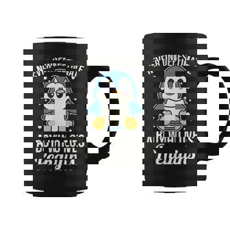 Never Underestimate A Boy Who Loved Penguins Coffee Mug | Seseable CA